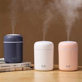 img 1 attached to Makolan Humidifier Portable Colorful Ultrasonic Heating, Cooling & Air Quality