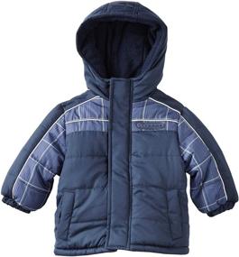 img 1 attached to Ixtreme Little Colorblock Puffer Jacket Boys' Clothing