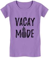 🍍 stylish tstars pineapple vacation t shirt: fashionable girls' clothing for tops, tees & blouses logo