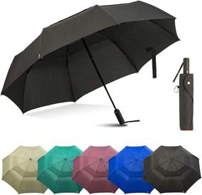 img 4 attached to ☂️ Stay Stylishly Sheltered with Brolly Portebello Black