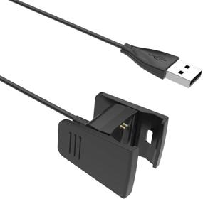 img 2 attached to 🔌 Зарядное устройство Kissmart для Fitbit Charge 2, USB кабель для зарядки для умного браслета Fitbit Charge 2 - 2 штуки (1,8 фута и 3,3 фута)