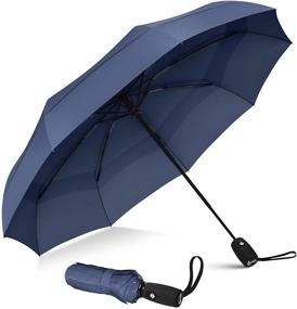 img 4 attached to Repel Windproof Travel Umbrella Coating Umbrellas for Folding Umbrellas