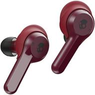 🎧 refurbished skullcandy indy true wireless bluetooth in-ear headphones - deep red logo