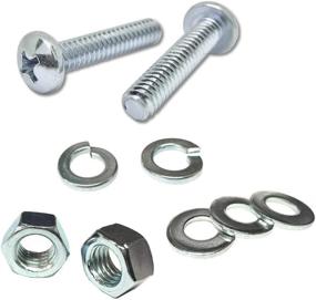 img 1 attached to Phillips Machine Screws Washers Assortment