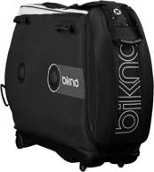 🚲 biknd helium v4 air-cushioned bike travel case - the ultimate airplane safe solution in black logo