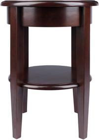 img 1 attached to 🌟 Winsome Wood Concord Occasional Table in Antique Walnut: Classic Elegance for your Living Space