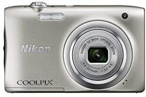 img 1 attached to Захватите потрясающие моменты с цифровой камерой Nikon Coolpix A100 20MP в серебристом цвете 📸