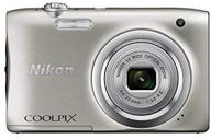 захватите потрясающие моменты с цифровой камерой nikon coolpix a100 20mp в серебристом цвете 📸 логотип