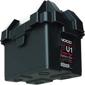 img 2 attached to 🔋 NOCO HM082BKS Group U1 Snap Top Battery Box for Mobility & Lawn/Garden Batteries - Black