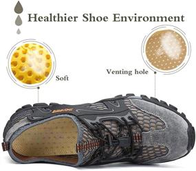 img 2 attached to 👟 SITAILE Men's Water Barefoot Shoes: The Perfect Athletic Footwear for Hiking, Walking, and More!