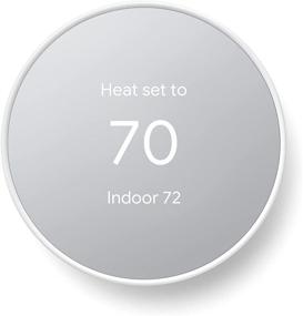 img 4 attached to 🌬️ Google Nest Thermostat Snow - Smart WiFi Thermostat for Home with Programmable Features
