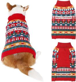 img 4 attached to Cathpetic Small Dog Sweater Christmas