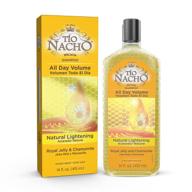 🔆 tio nacho natural lightening and volumizing shampoo - royal jelly & chamomile, 14 oz. logo