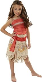 img 4 attached to Disney Moana Girls Adventure Outfit: Journey into Fun and Imagination!