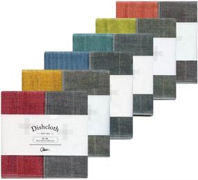 img 4 attached to 🧽 Nawrap Assorted Binchotan Charcoal Dishcloths: Enhance Your Kitchen with a Set of 6 Surprise Colors!