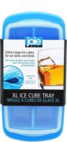 img 1 attached to 🧊 MSC International 29105 Joie Extra Large Ice Cube Tray: Covered, Stackable & No-Spill Removable Lid - Assorted Colors, one size (1 Count)