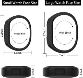 img 1 attached to 👦 GVFM лента - Совместимая с Garmin Vivofit JR/Vivofit JR2/Vivofit 3 - Мягкая силиконовая спортивная замена - Подходит для мальчиков и девочек.