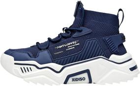 img 3 attached to Discover the Stylish XIDISO Fashion Sneakers: Breathable and Resistant