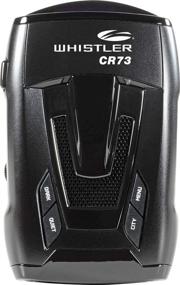 img 2 attached to 🔍 Whistler CR73 High Performance Laser Radar Detector: 360° Protection, Bilingual Voice Alerts - Enhanced SEO, Black