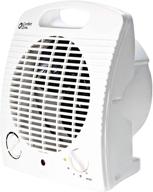 🔥 comfort zone cz35e personal heater: 1500w energy saving technology, fan-forced, over-heating & tip-over switch protection, white - stay warm and safe! logo