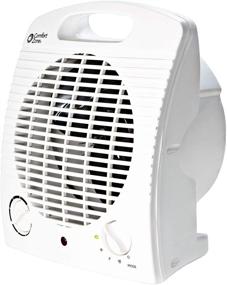 img 4 attached to 🔥 Comfort Zone CZ35E Personal Heater: 1500W Energy Saving Technology, Fan-Forced, Over-Heating & Tip-Over Switch Protection, White - Stay Warm and Safe!