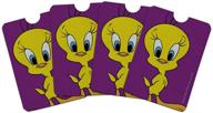 🐦 tweety blocker sleeves with looneytuness protection logo