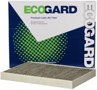 🔍 ecogard xc10582c premium cabin air filter with activated carbon odor eliminator for audi q5 2018-2021, q7 2017-2019, a4 quattro 2017-2020, a4 2017-2020, sq5 2018-2021, q8 hybrid 2019-2020 logo