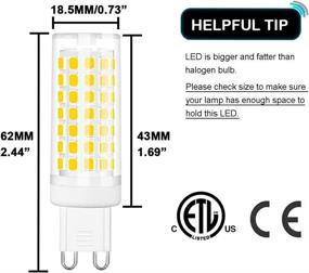 img 2 attached to 💡 SumVibe Non-Dimmable Daylight AC110-130V Replacement Bulb