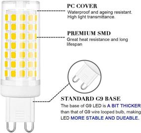 img 3 attached to 💡 SumVibe Non-Dimmable Daylight AC110-130V Replacement Bulb