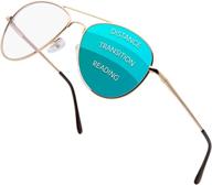 👓 revolutionary milan multifocal computer readers: progressive reading glasses for women and men with blue light blocking multifocus lenses logo