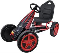 🌪️ unleash your child's energy with the hauck hurricane pedal go kart logo