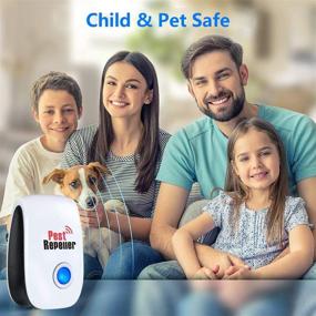 img 2 attached to Powerful 6-Pack Ultrasonic Pest Repeller for Effective Pest Control in Home, Warehouse & Garage