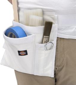img 1 attached to Dickies 5-Pocket Single Side Tool Belt Pouch/Work Apron For Painters