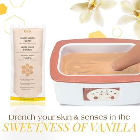 img 2 attached to 🍦 GiGi Sweet Vanilla Paraffin Wax: Enriched with Cocoa Bean and Soybean Extracts - 16 oz