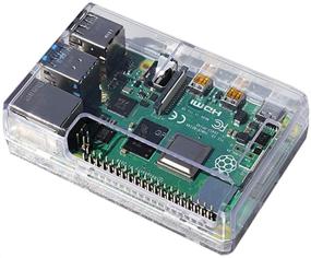 img 2 attached to 📦 Прозрачный корпус для Raspberry Pi 4 Model B - Полный доступ ко всем портам от SB Components