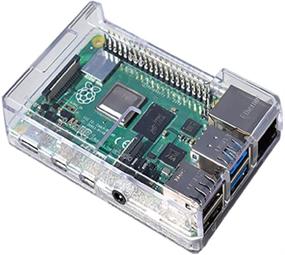 img 1 attached to 📦 Прозрачный корпус для Raspberry Pi 4 Model B - Полный доступ ко всем портам от SB Components