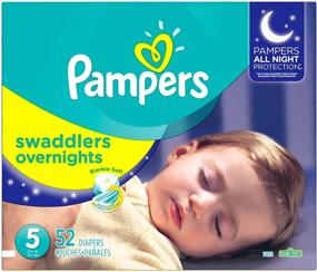 img 4 attached to 🩲 Highly Absorbent Pampers Swadlers Size 5: Super-Soft for Ultimate Comfort