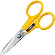 ✂️ olfa scissors model 9766 - 7' stainless steel serrated edge - top-rated cutting tool for precision and durability logo