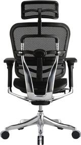 img 1 attached to Eurotech Seating Ergo Elite High Back Chair in Black - Boost Your Comfort and Productivity!