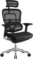 eurotech seating ergo elite high back chair in black - boost your comfort and productivity! логотип