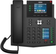 📞 enhanced fanvil x4u gigabit sip desk phone with dual-color lcd display logo