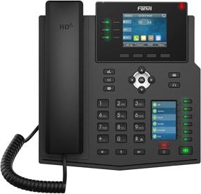 img 3 attached to 📞 Enhanced Fanvil X4U Gigabit SIP Desk Phone with Dual-Color LCD Display