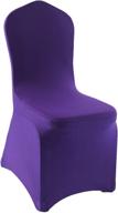 🪑 purple spandex chair covers by welmatch logo