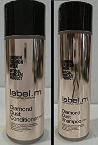 img 2 attached to 💎 Label.M Diamond Dust Shampoo and Conditioner Bundle - 250 ML Shampoo, 200 ML Conditioner: Achieve Luxurious Hair Shine and Strength