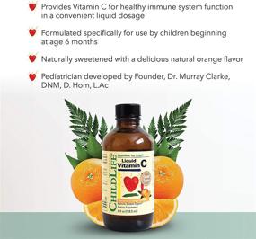 img 2 attached to 🍊 Средство ChildLife Essentials жидкая формула витамина С для поддержки иммунитета, вкус апельсина, стеклянная бутылка, 4 унции (3 штуки) - Для младенцев, малышей, детей дошкольного возраста, детей и подростков.
