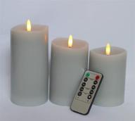 evenice flameless candles realistic decoration logo