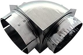 img 3 attached to Builders Best 10151 Close Elbow: Optimize Airflow Efficiency in Tight Spaces