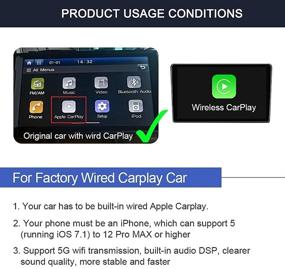img 3 attached to 🚗 CarlinKit 3.0: The Ultimate Wireless CarPlay Adapter for Kia, Cadillac, and Fiesta [2016-2021] – Auto Connect, Wi-Fi 5G