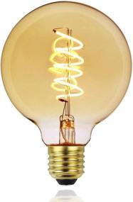 img 4 attached to 💡Повысьте качество освещения с лампой Tuneucle Edison Dimmable Bulb G95Helical