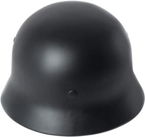 img 3 attached to 🪖 9milelake WWII German Elite WH Army M35 M1935 Steel Helmet Stahlhelm (Black)